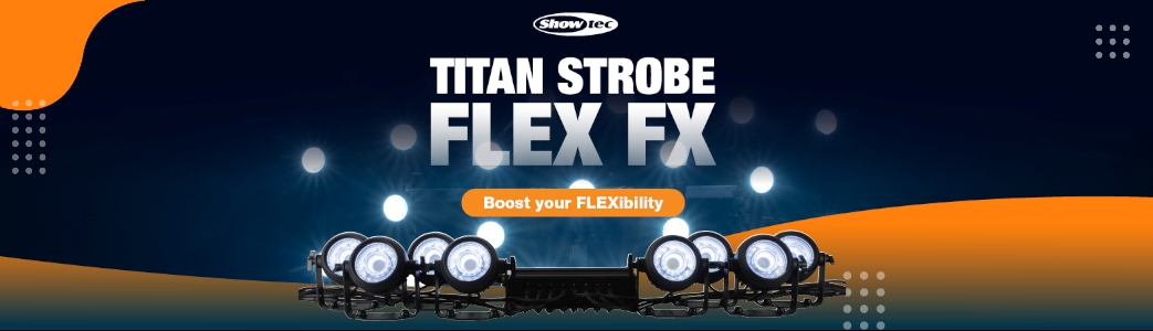  Showtec Titan Strobe FLEX FX - Banner