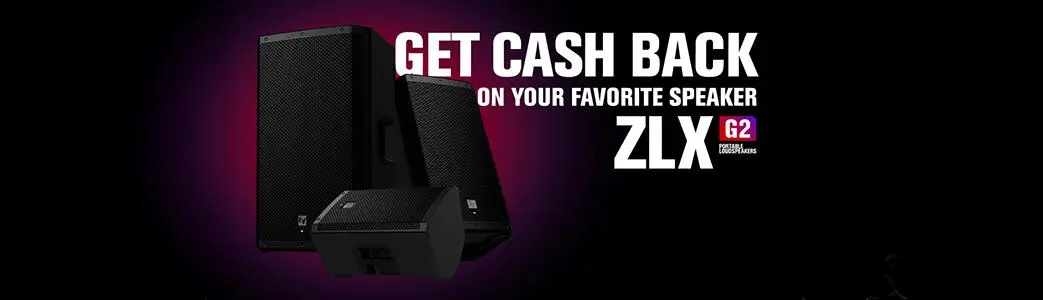  Electro-Voice ZLX G2 Cashback-Aktion