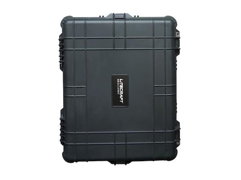 LITECRAFT MCS 1544 Trolley,ABS-Case, IP 67, black,61,6 x 25 x 49,3 cm