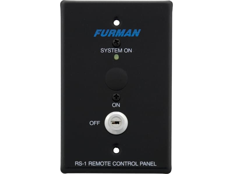 Furman RS-1 - Schlüsselschalter als abgesetztes Wand-Kontroll-Bedienfeld