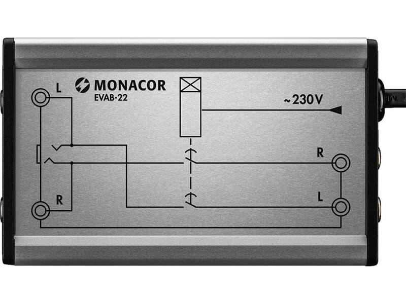 MONACOR EVAB-22 - Lautsprecher-Plopp-Schutz
