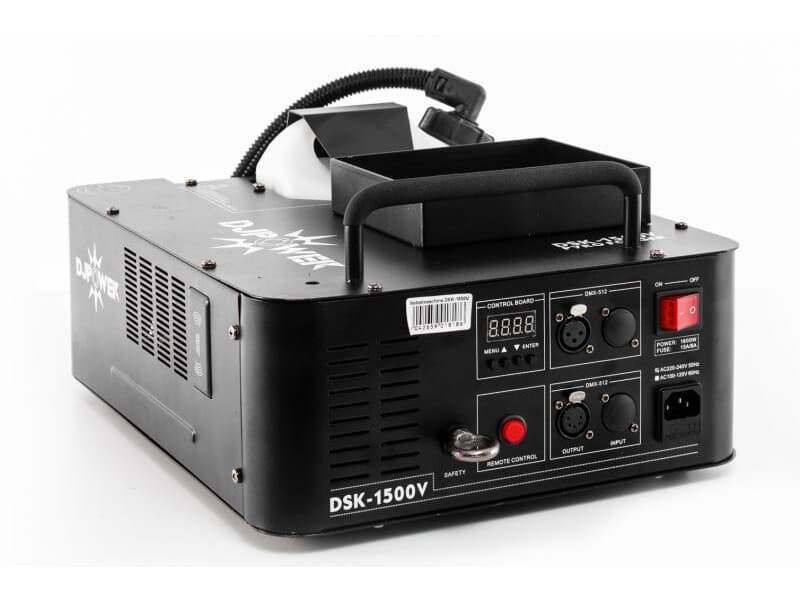 DJ Power DSK-1500V Vertikalnebelmaschine mit RGB LED´s  -  B-STOCK