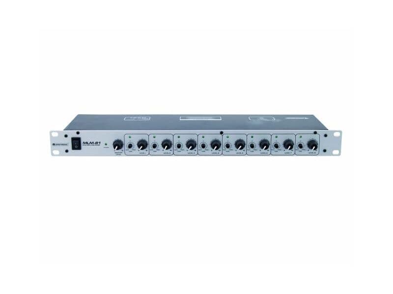OMNITRONIC MLM-81 Mikrofon-Line-Mixer