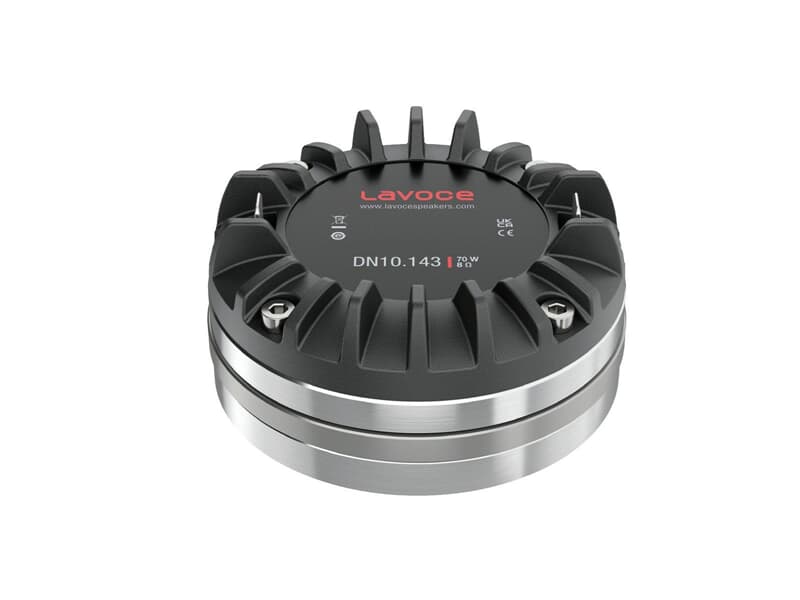 LAVOCE DN10.143 1" Kompressionstreiber, Neodym - 35 W AES, 8 Ohm, 110 dB, 1200 - 20000 Hz