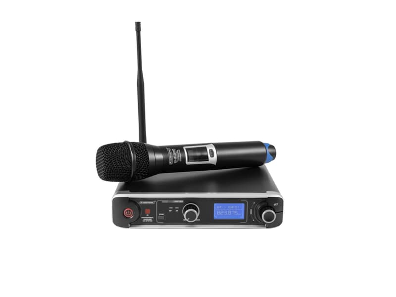 OMNITRONIC UHF-301 1-Kanal-Funkmikrofonsystem 823-