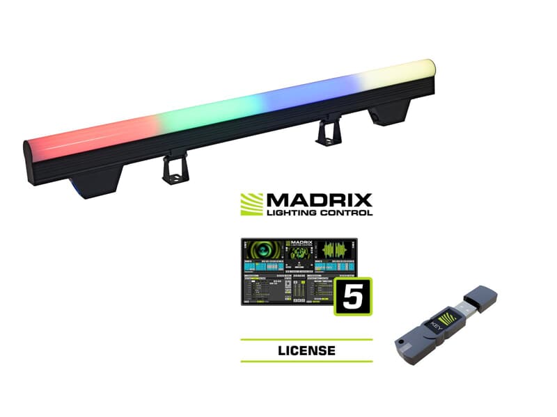 EUROLITE Set 10x LED PT-100/32 Pixel DMX Tube + MA