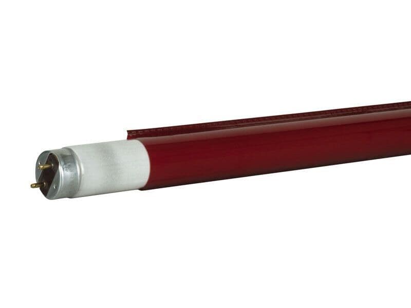 Showtec C-Tube T8 1200 mm 026 - Bright Red - Strong red, good for costume