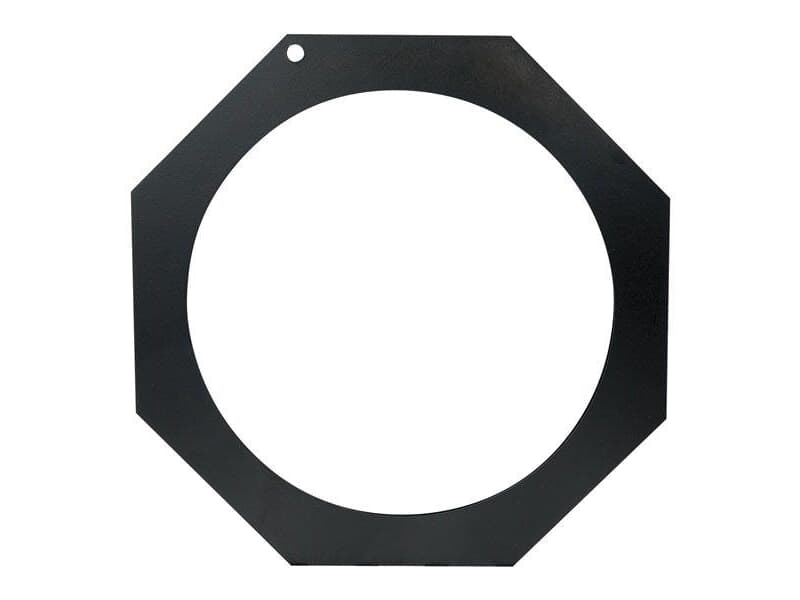 Filterrahmen für Par 64 schwarz, 8-eckig