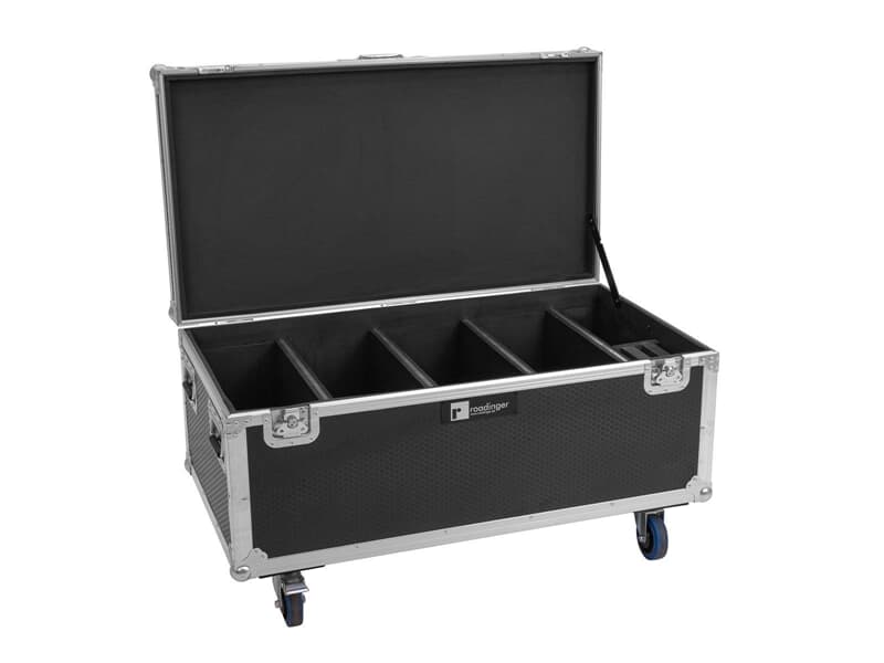 ROADINGER Flightcase 4x Multiflood IP 18x10W RGBW Wash CRMX