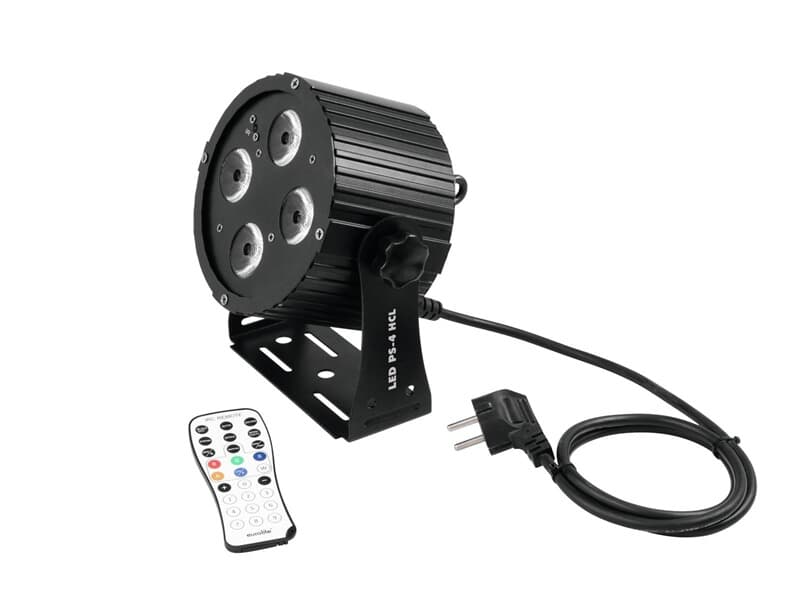 Eurolite LED PS-4 HCL Spot 4 x 12W RGBAWUV LED inkl. Fernbedienung
