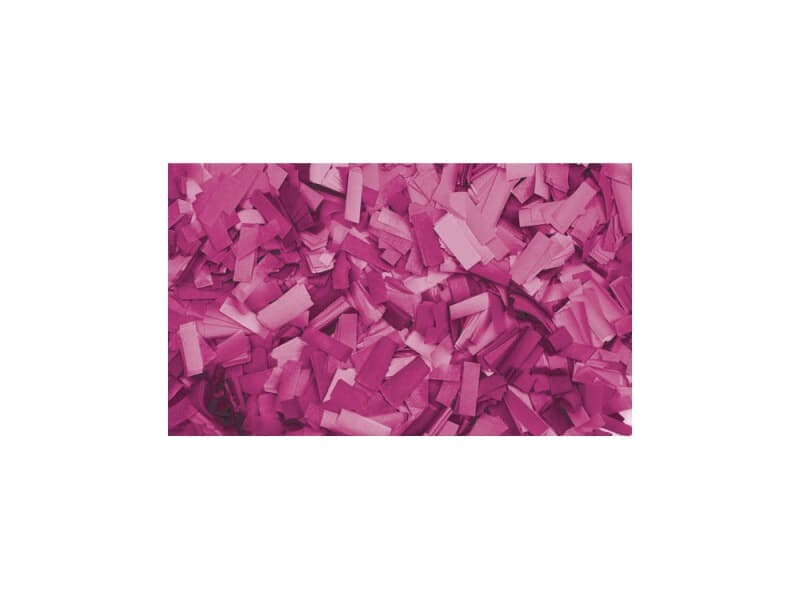 Showtec Show Konfetti Pink (rechteckig), 1 kg (schwer entflammbar) 55x17mm