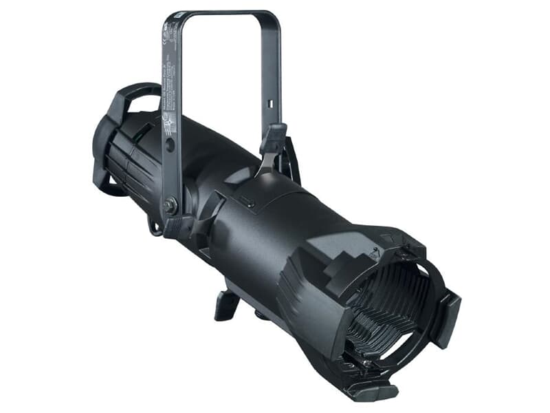 ETC Source Four® jr. Zoom, Zoom-Profilscheinwerfer mit Kaltlicht-Reflektoroptik, 25°–50°, schwarz