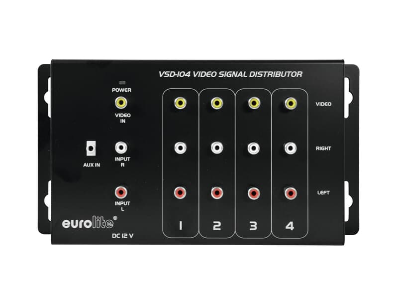 EUROLITE VSD-104 Videoverteiler 1 In 4 Out