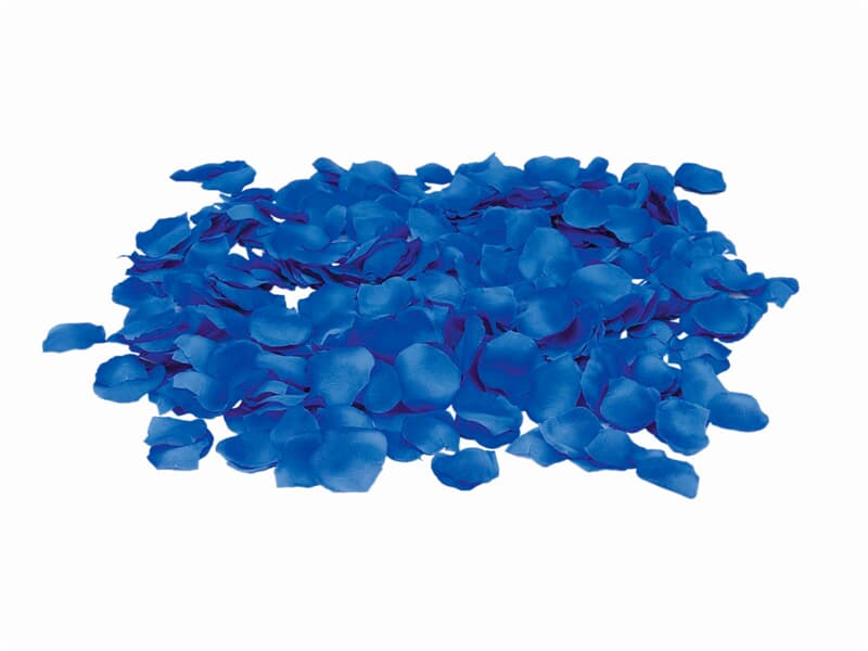 EUROPALMS Rosenblätter, künstlich, blau, 500x