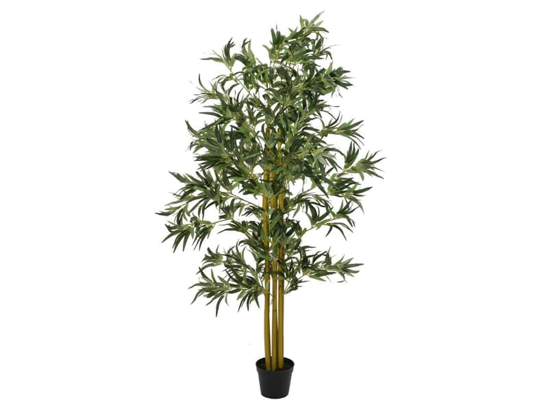 Bambus Multistamm 180cm, Kunstpflanze