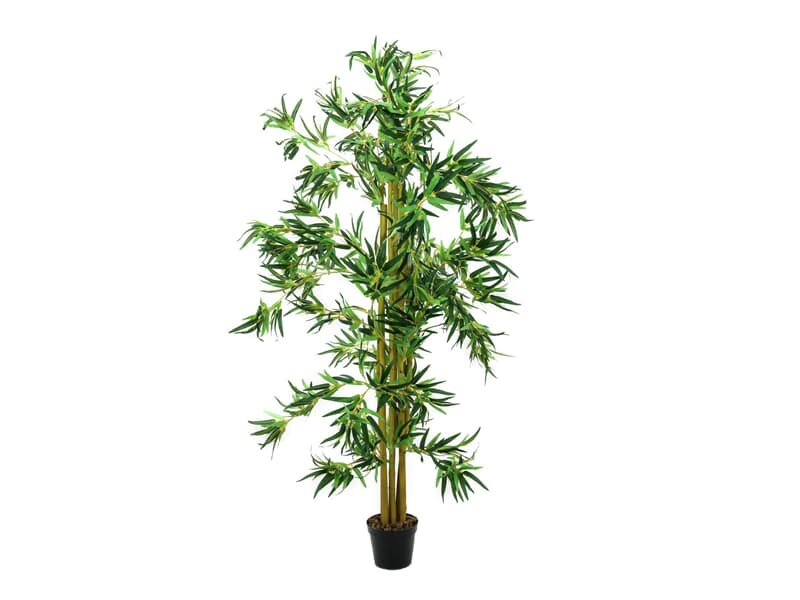 Bambus Multistamm 210cm, Kunstpflanze