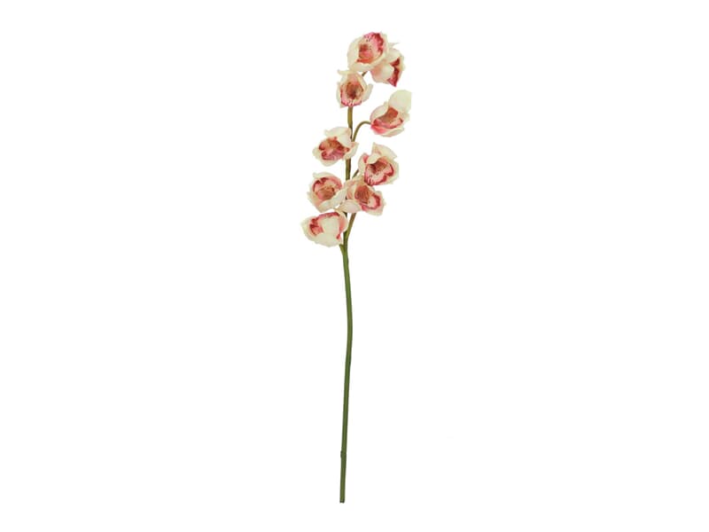 Europalms Cymbidiumzweig, creme-pink, 90cm - Kunstpflanze