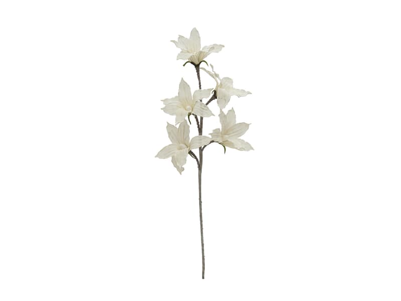 Europalms Clematiszweig (EVA), weiß - Kunstpflanze