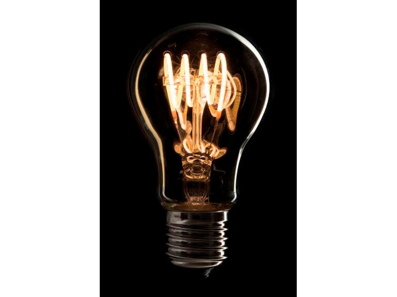 Showtec LED Filament Bulb E27, 5W, dimmbar, Gold-Glasabdeckung, A60