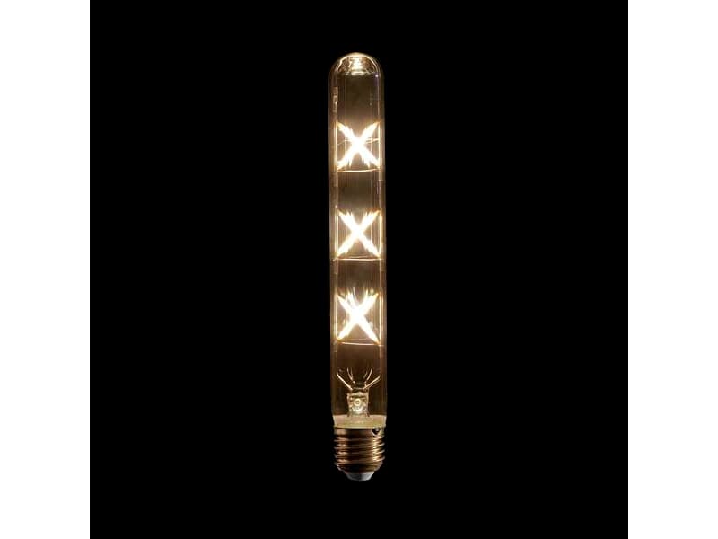 Showtec LED Filament Bulb T28 (T9), E27, 6W, 225mm, dimmbar, gezackt
