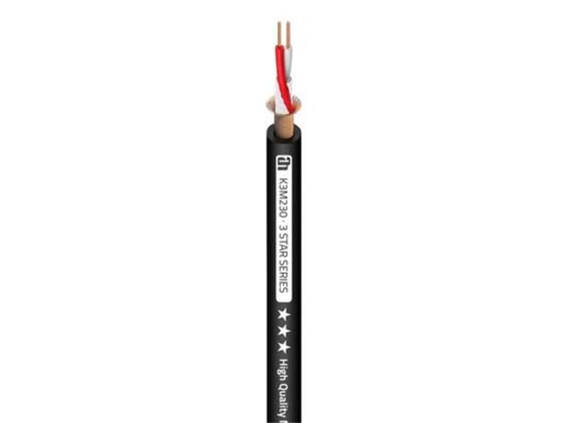Adam Hall Cables 3 STAR M 230 - Mikrofonkabel 2 x 0,30 mm² - Laufmeterpreis