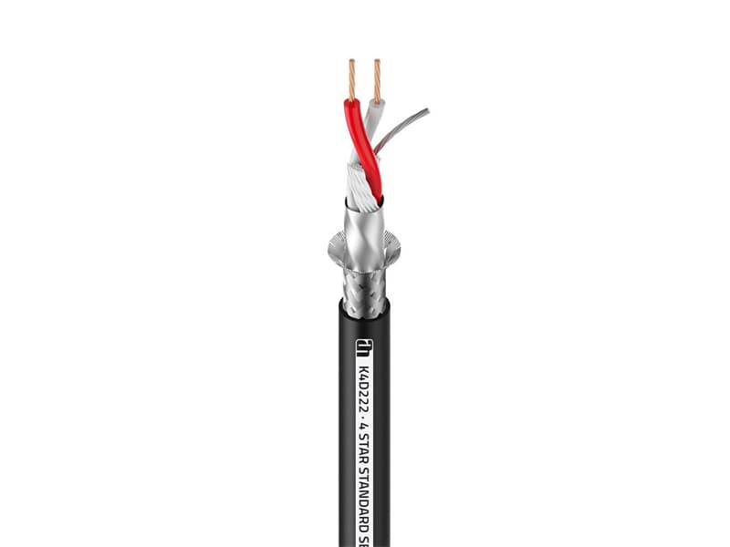 Adam Hall Cables 4 STAR D 222 - DMX, AES/EBU Kabel 2 x 0,22 mm² - Laufmeterpreis