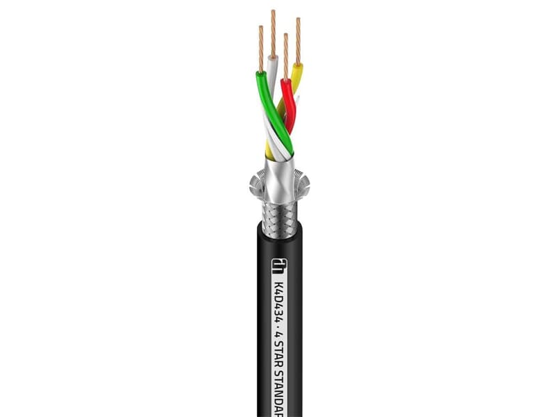 Adam Hall Cables 4 STAR D 434 - DMX, AES/EBU Kabel 4 x 0,34 mm² - Laufmeterpreis