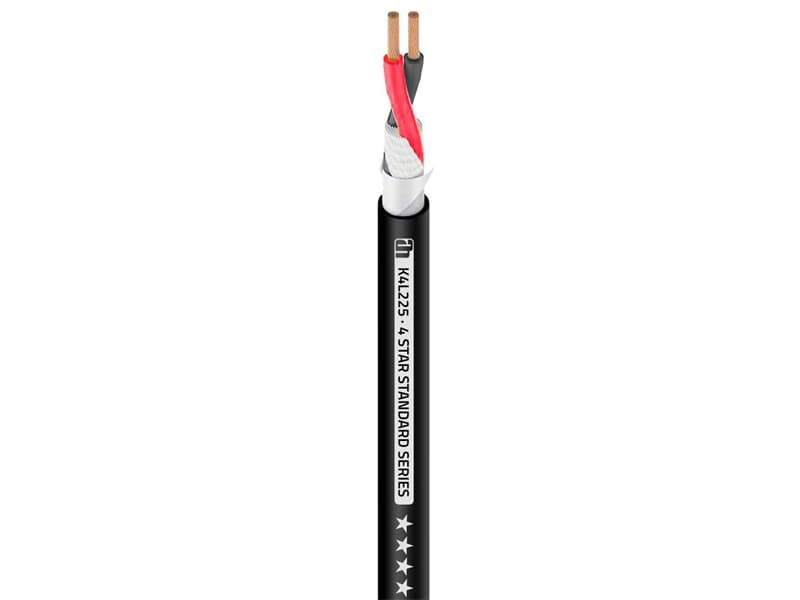 Adam Hall Cables 4 STAR L 225 - Lautsprecherkabel 2 x 2,5 mm² - Laufmeterpreis