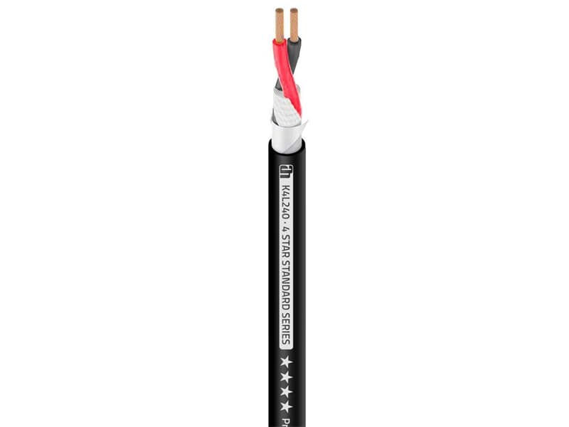 Adam Hall Cables 4 STAR L 240 - Lautsprecherkabel 2 x 4,0 mm² - Laufmeterpreis
