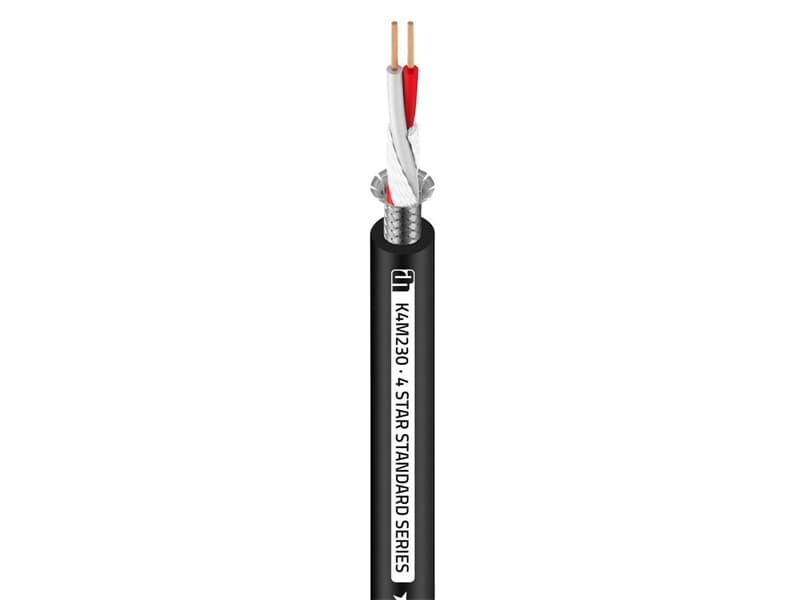 Adam Hall Cables 4 STAR M230 - Mikrofonkabel 2 x 0,30 mm² - Laufmeterpreis