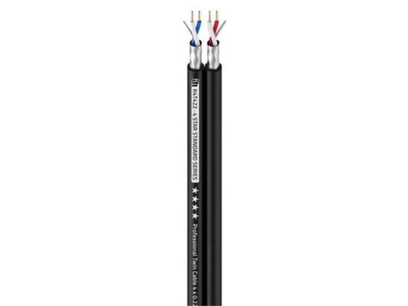 Adam Hall Cables 4 STAR T 422 - Twinkabel 4 x 0,22 mm² - Laufmeterpreis