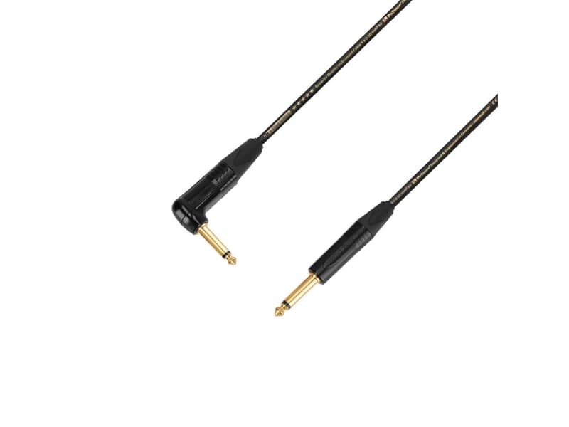 Adam Hall Cables 5 STAR IPR 0900 PALMER® CABLE - Instrumentenkabel - Palmer® & Neutrik® Winkelklinke x Klinke TS - 9 m