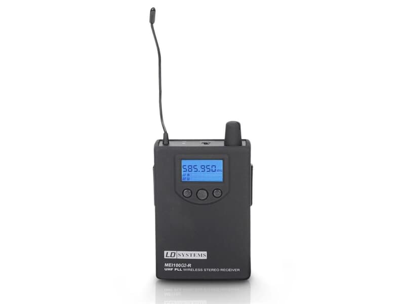 LD Systems MEI 100 G2 BPR B 5 - Empfänger für LDMEI100G2 In-Ear Monitoring System Band 5 584 - 607 MHz