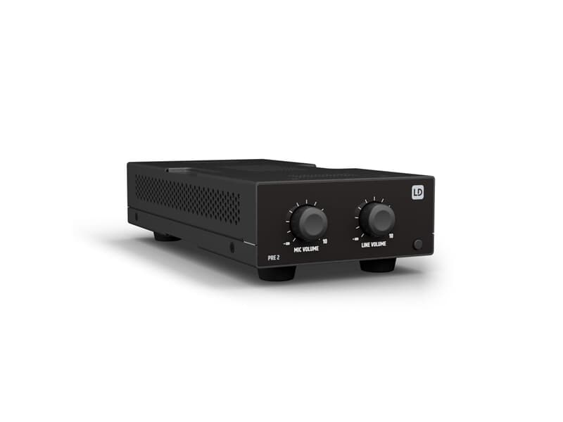 LD Systems PRE 2 - 2-Kanal Mikrofon- und Line-Mixer