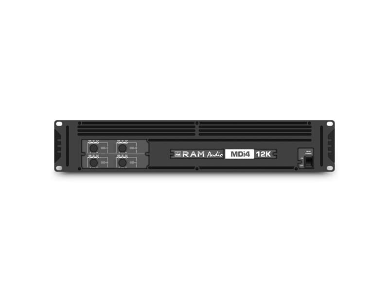 Ram Audio MDi4-12K D - 4 Kanal Verstärker 4 x 3000W 4 Ohm + Dante