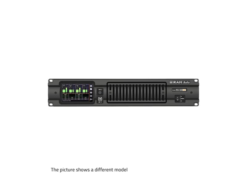 Ram Audio Pi2-5K D - 2 Kanal Verstärker 2 x 2500W 4 Ohm + DANTE