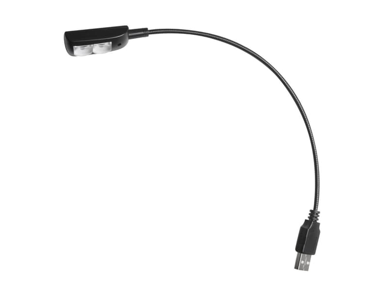 Adam Hall Stands SLED 1 USB PRO - USB Schwanenhalsleuchte mit 2 LEDs
