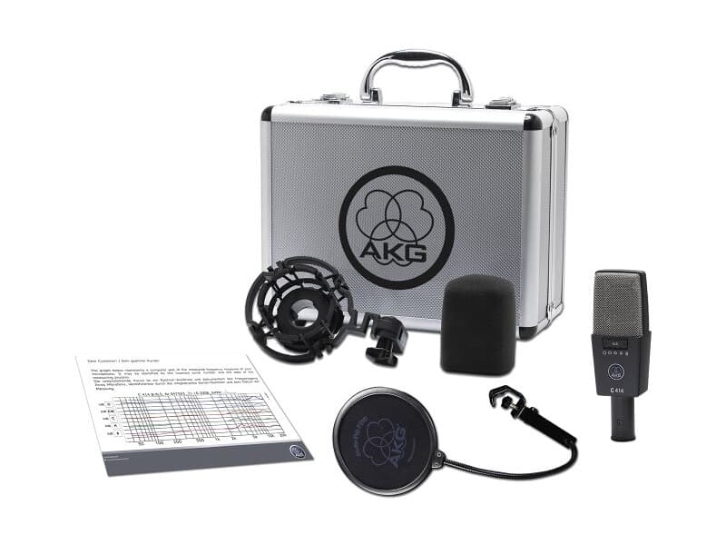 AKG C 414 XLS - Großmembran-Kondensator-Instrumenten-Mikrofon
