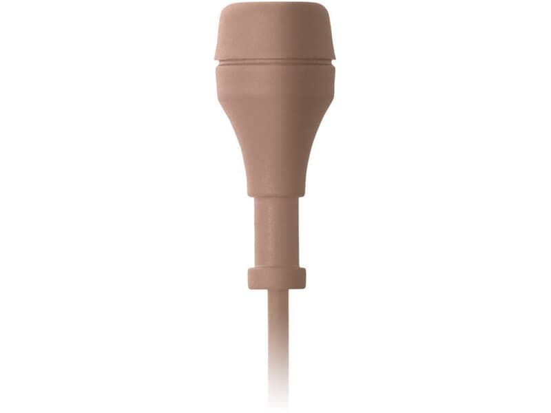 AKG LC617 MD Beige - Miniatur-Ansteckmikrofon, Kugel-Charakteristik, Farbe: Beige, unempfindlich geg
