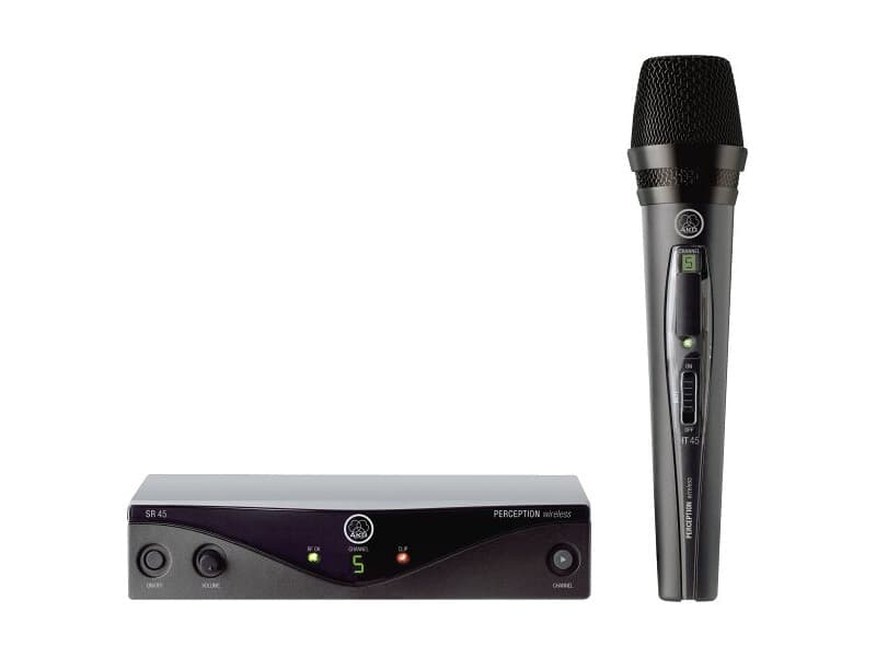 AKG PW 45 Vocal Set Frequenz ISM