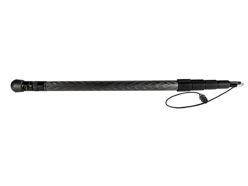 Ambient QP565-CCS - QUICKPOLE SERIE 5 - VERKABELTE TONANGEL, SEITLICHER KABELAUSLASS - 69 - 248 cm