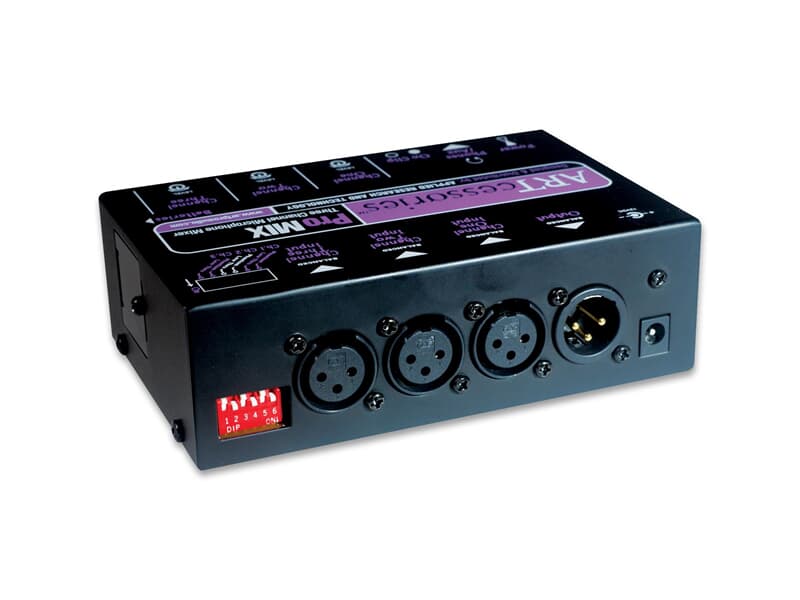 ART ProMIX 3-Kanal Microphone Mixer