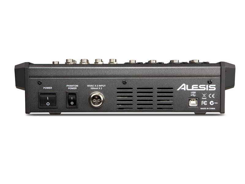 Alesis MULTIMIX 8 USB FX 8 Kanal Mixer mit Effekten USB Audio Interface
