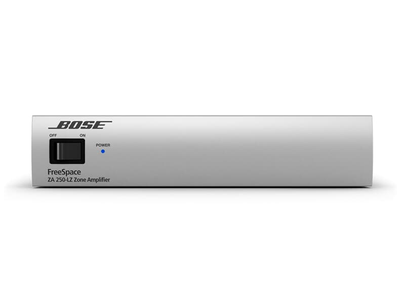 Bose® FreeSpace ZA 250-LZ Zonenverstärker, Silbern, niederohm