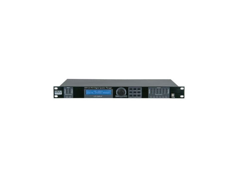 DAP-Audio DSM-26 MKII digitales Lautsprechermanagementsystem 2-in, 6-out