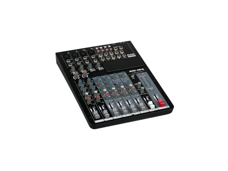 DAP-Audio GIG-104C Live Mixer 10-Kanal inkl. Dynamics