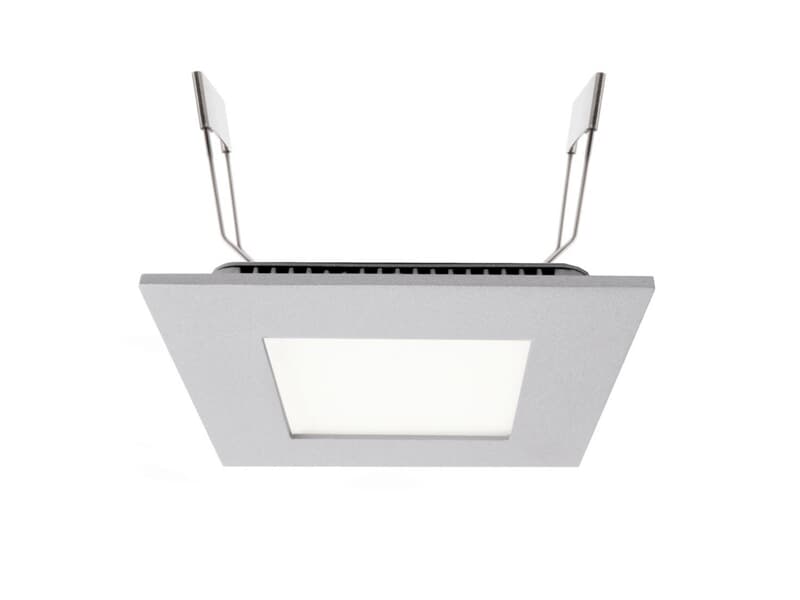 Deko-Light - Deckeneinbauleuchte - LED Panel Square 8, 7 W, 4000 K, Grau