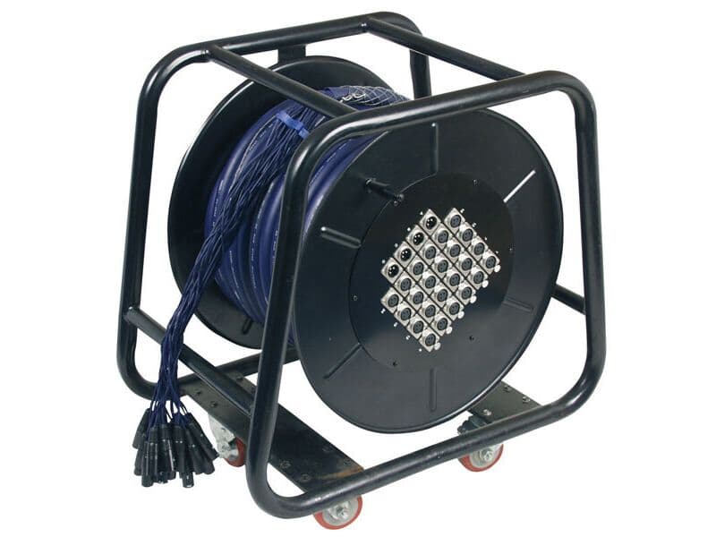 Stagewheel mit Shielded Multicable 24 In - 4