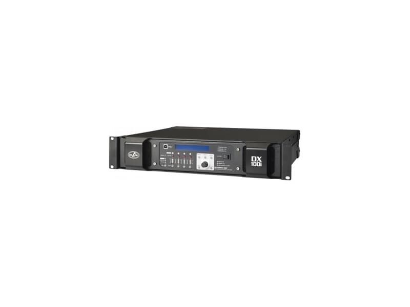 DAS Audio DX-100I - 19" 4-Kanal-Endstufe mit DSP, 4 x 2.700W@4Ohm, 4 x 1400 W@8Ohm, D