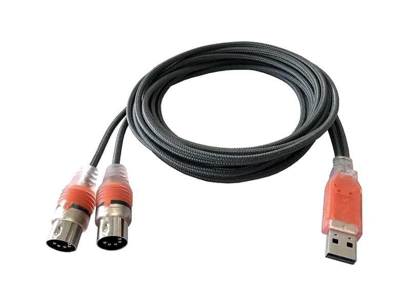 ESI MIDIMATE eX, USB 2.0 MIDI-Kabel-Interface